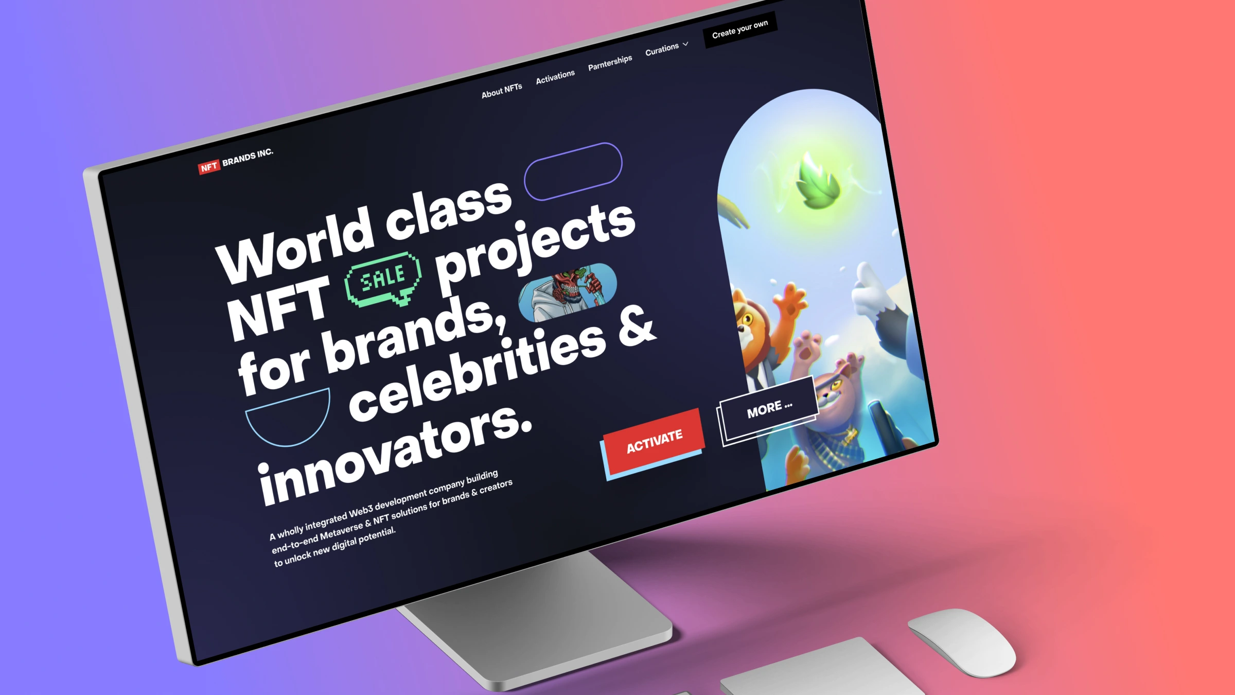 NFT Brands Inc. — NFT Brand Platform