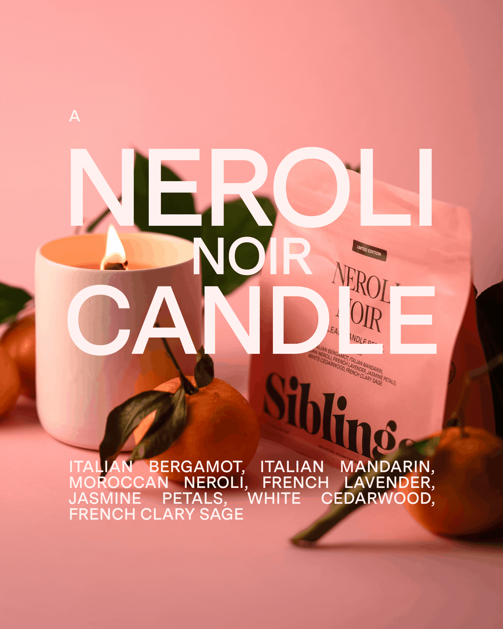 Siblings candle product animation